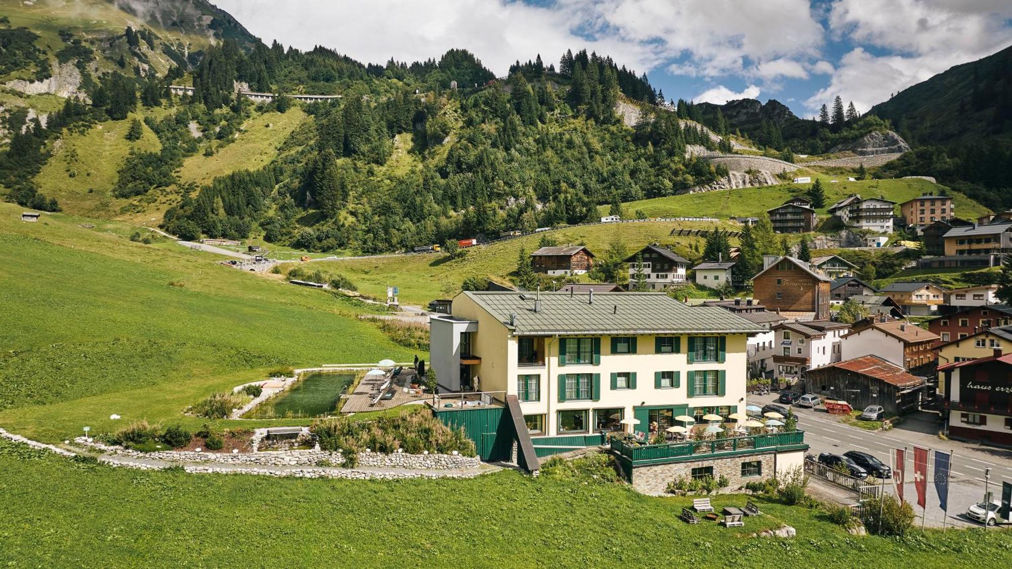 Arlberg Stuben - Das Kleine, Feine Hotel Штубен-ам-Арльберг Экстерьер фото